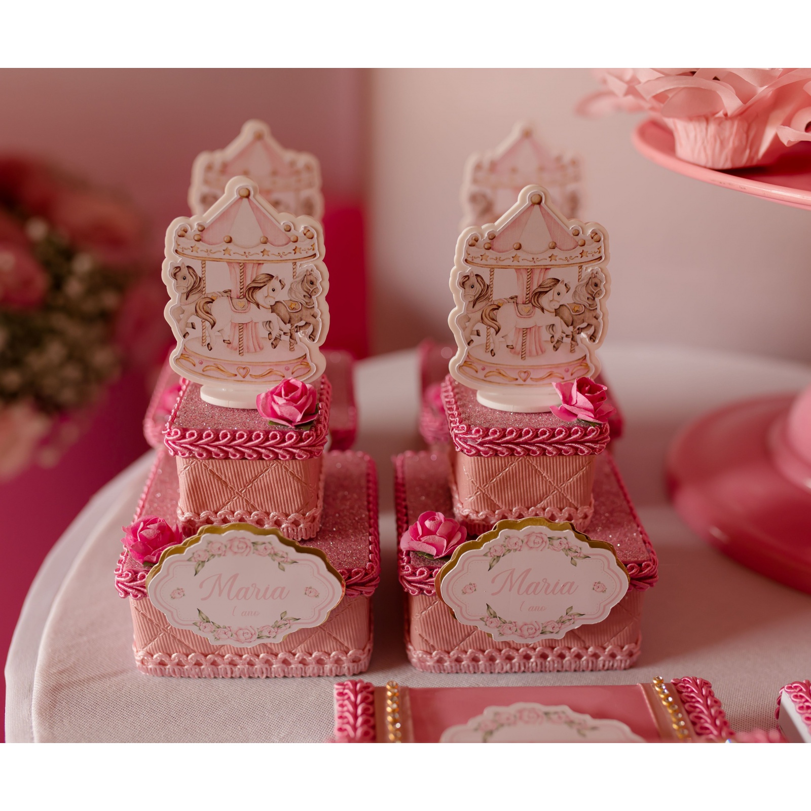 Caixa acrilico dupla